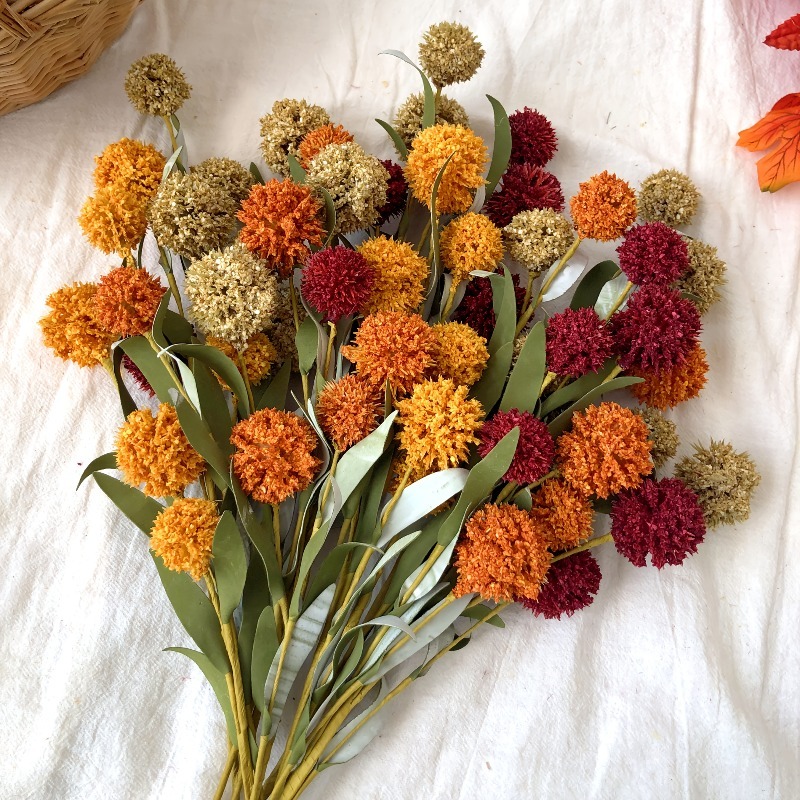 Dried Flower Bulk - ดอกเดซี่แห้งขนาด 42 ซม. ดอกไม้ประดิษฐ์ ตกแต่งบ้าน ตกแต่งสวน