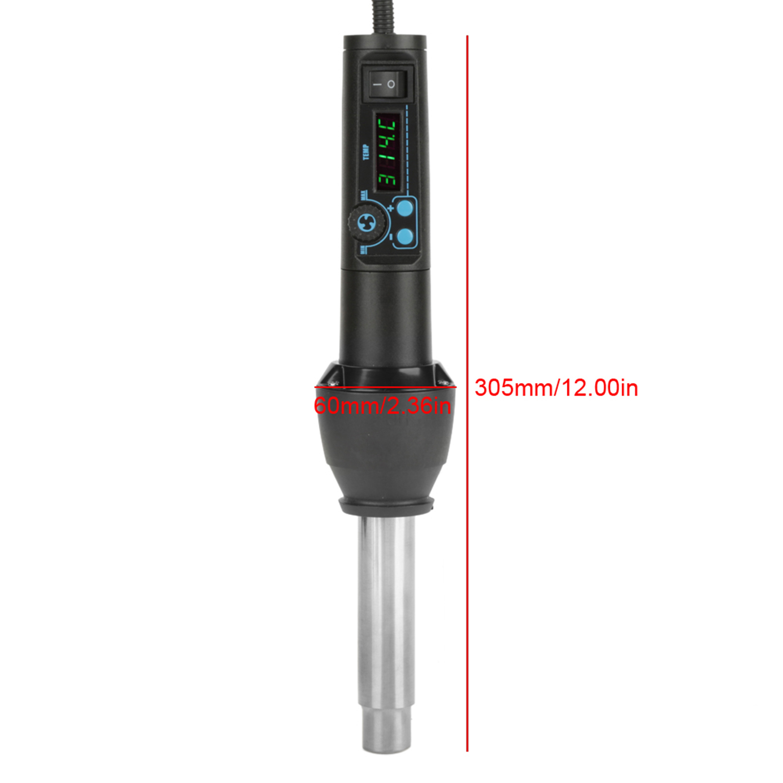 ปืนเป่าลมร้อนไฟฟ้า 8858-I / 65 - Heat Gun Small บทวิจารณ์และราคา