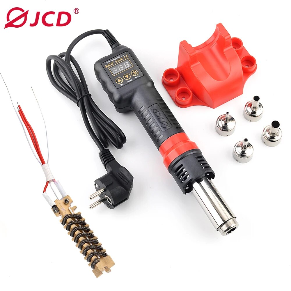 Jcd ปืนลมร้อนขนาดเล็ก8208 750ว - Heat Gun Small บทวิจารณ์และราคา