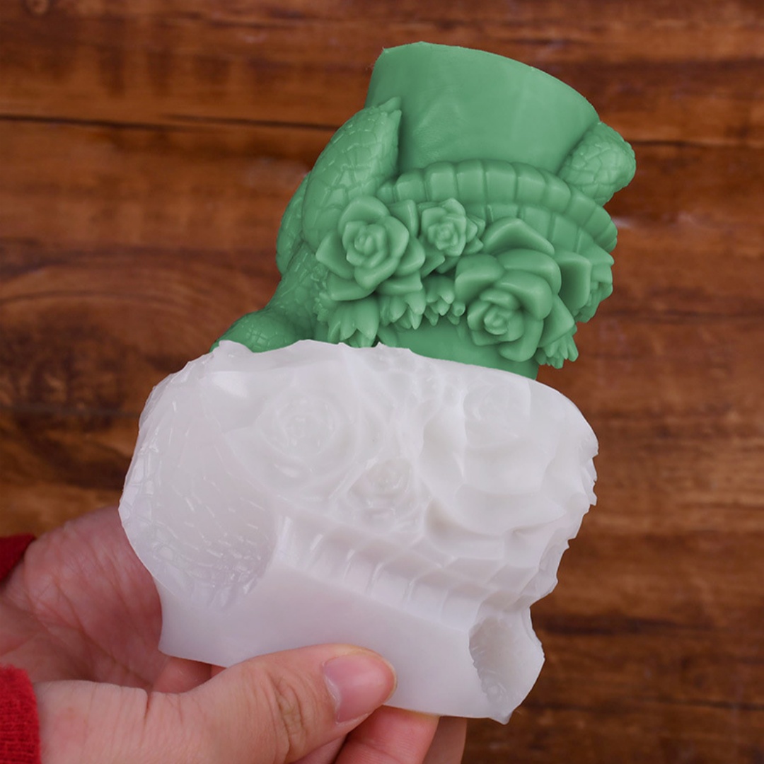 แม่พิมพ์ซิลิโคนรูปดอกกุหลาบ 3  - Resin Craft Ideas บทวิจารณ์และราคา