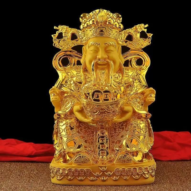 เฟิงสุ่ย รูปปั้นเทพเจ้าแห่งโชค - Resin Crafts บทวิจารณ์และราคา