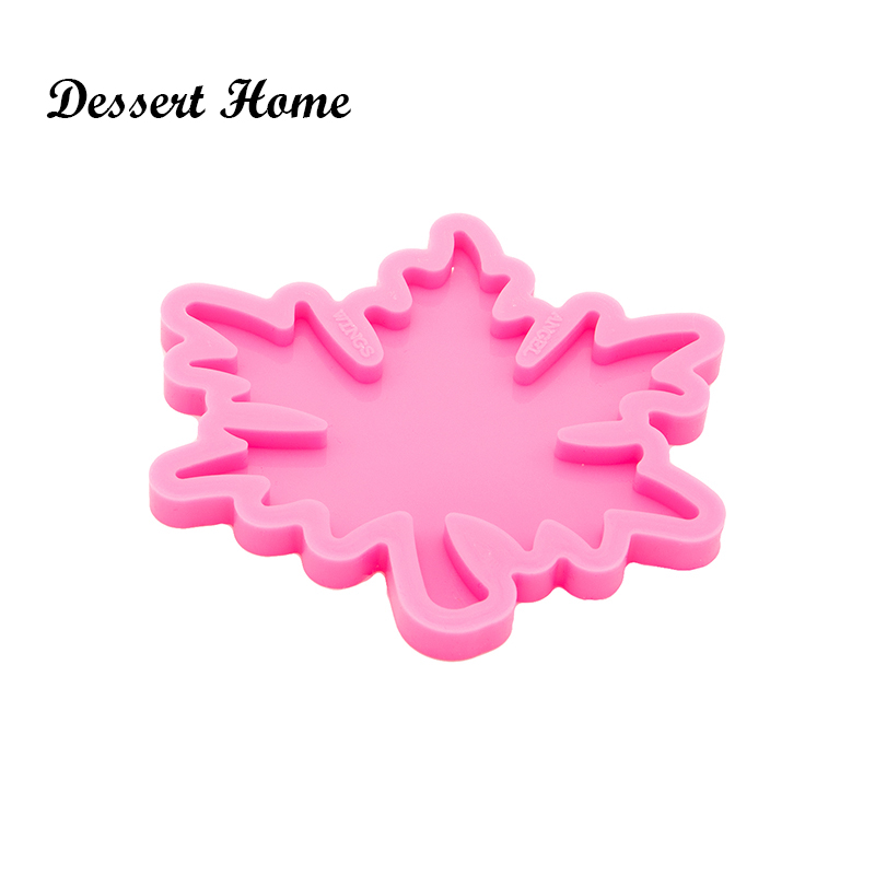 DY0758 Bright Maple Leafเรซิ่น - Geode Mold Silicone บทวิจารณ์และราคา