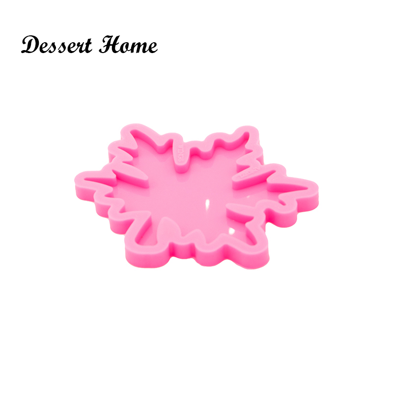 DY0758 Bright Maple Leafเรซิ่น - Geode Mold Silicone บทวิจารณ์และราคา