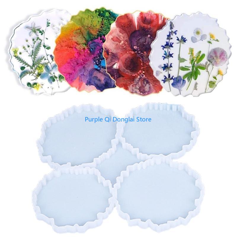 L21E 4 in 1 เรซิ่น หล่อแม่พิมพ - Geode Mold Silicone บทวิจารณ์และราคา