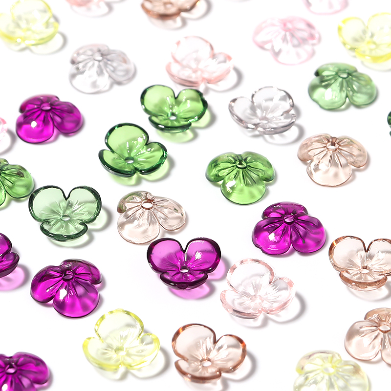 20 ชิ้น/ล็อตโปร่งใสเรซิ่นกลีบล - Resin Craft Projects บทวิจารณ์และราคา