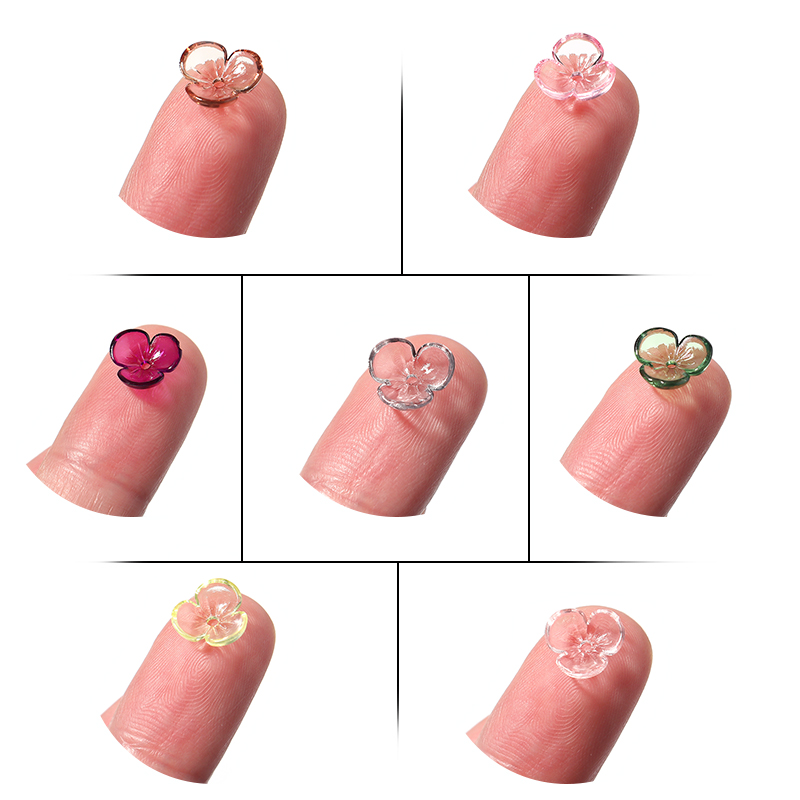 20 ชิ้น/ล็อตโปร่งใสเรซิ่นกลีบล - Resin Craft Projects บทวิจารณ์และราคา
