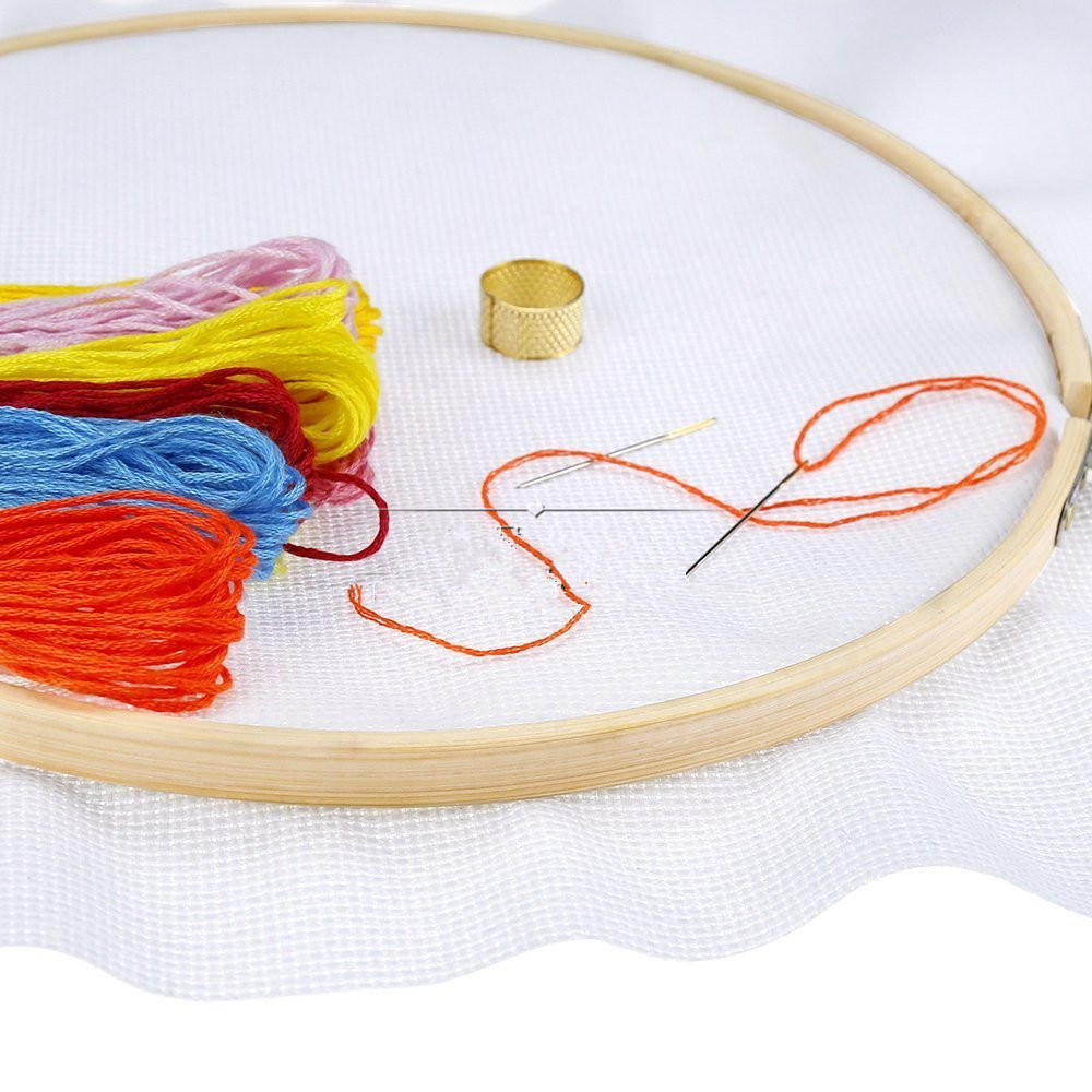 30 ซม.DIY เย็บปักถักร้อย Hoop  - Wood Ring Blank บทวิจารณ์และราคา