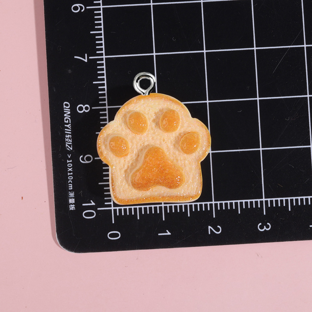 ชาร์มเรซิ่นรูปขนมปังปิ้งรูปหัว - Resin Craft Projects บทวิจารณ์และราคา