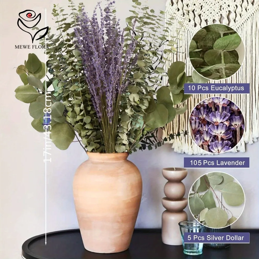 30 ชิ้นดอกไม้แห้ง Preserved Eu - Dried Flower Bulk บทวิจารณ์และราคา
