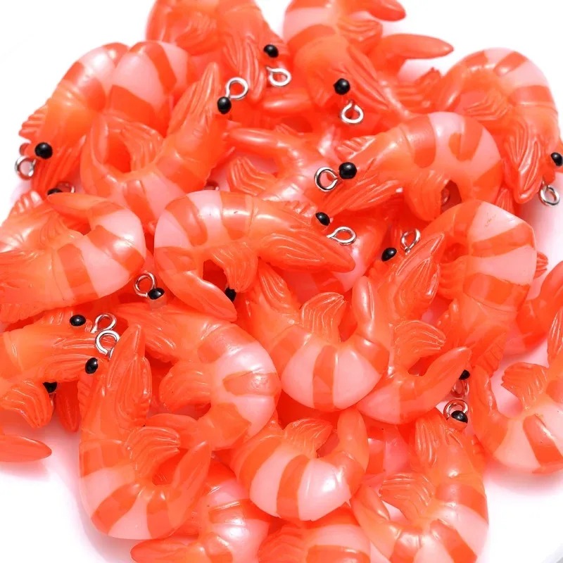 จี้รูปกุ้งก้ามกรามและกุ้งจำลอง - Resin Craft Projects บทวิจารณ์และราคา