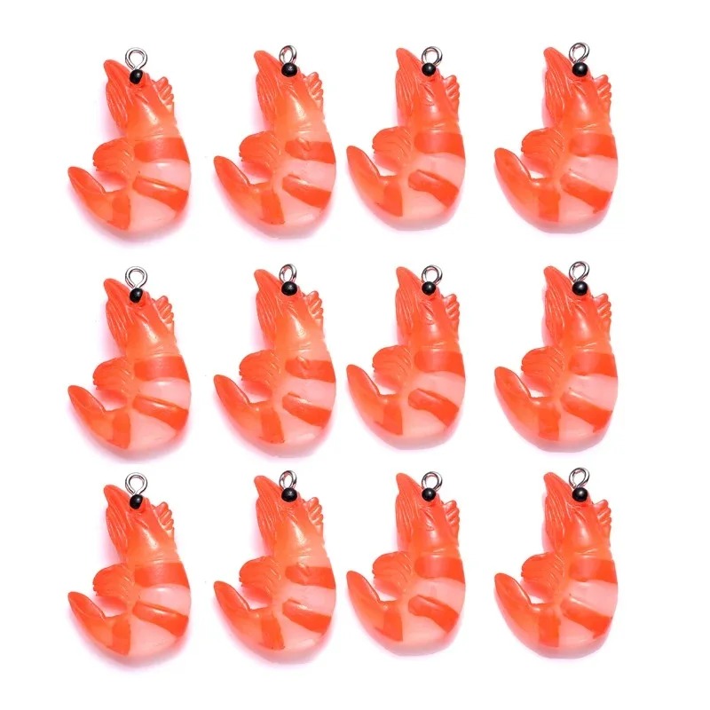 จี้รูปกุ้งก้ามกรามและกุ้งจำลอง - Resin Craft Projects บทวิจารณ์และราคา