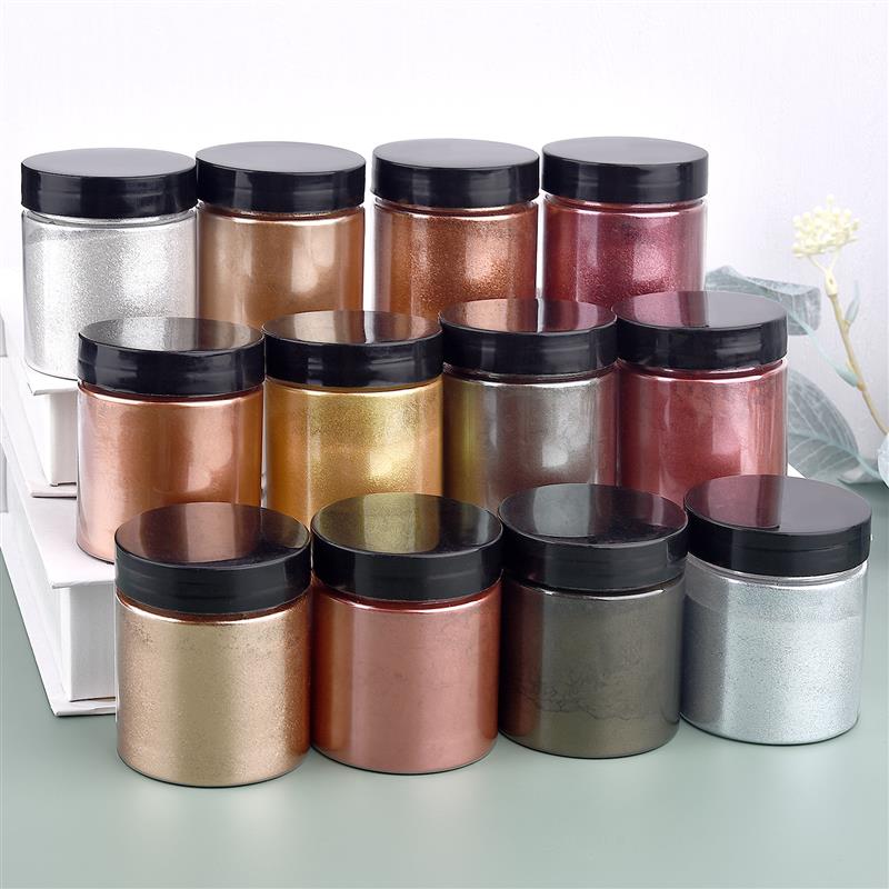 เม็ดสีเงินประกายเมทัลลิก50กรัม - Resin Craft Supplies บทวิจารณ์และราคา