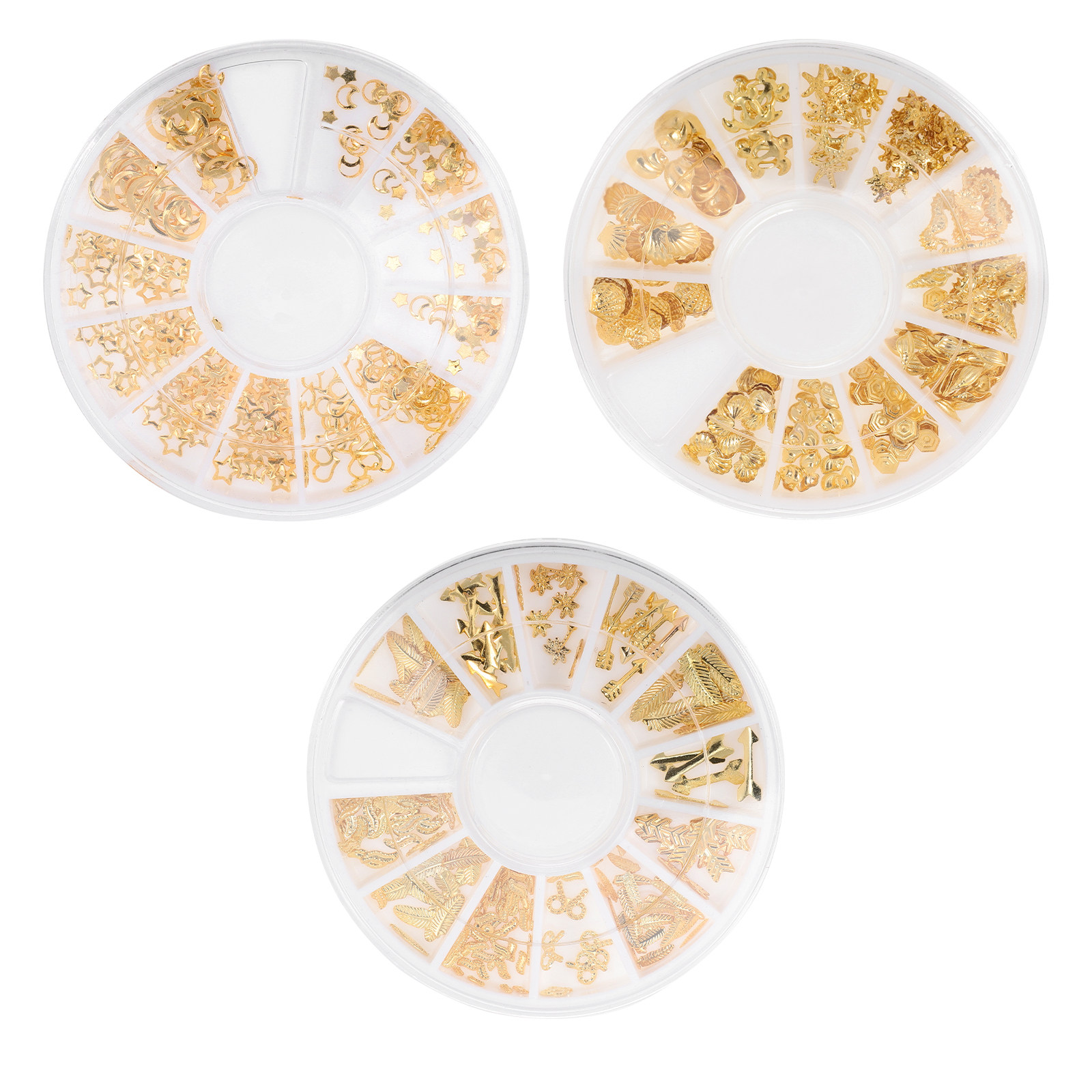 สติกเกอร์โลหะผสม 3 กล่อง วัสดุ - Resin Craft Supplies บทวิจารณ์และราคา